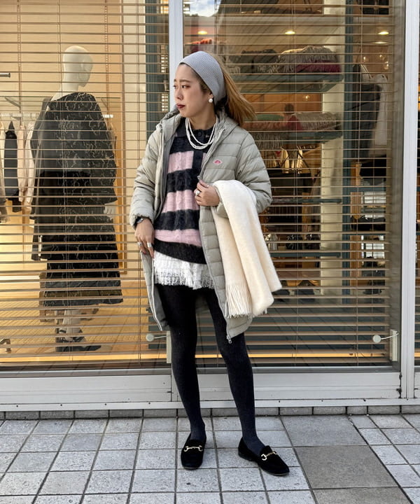 BEAMS WOMEN | 【WEB限定】DANTON / MIDDLE DOWN HOODED COAT〈26AW