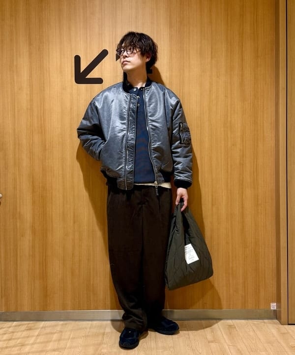 BEAMS HEARTのフェード MA-1を使ったコーディネートを紹介します。｜Rakuten Fashion(楽天ファッション／旧楽天ブランドアベニュー)6468877