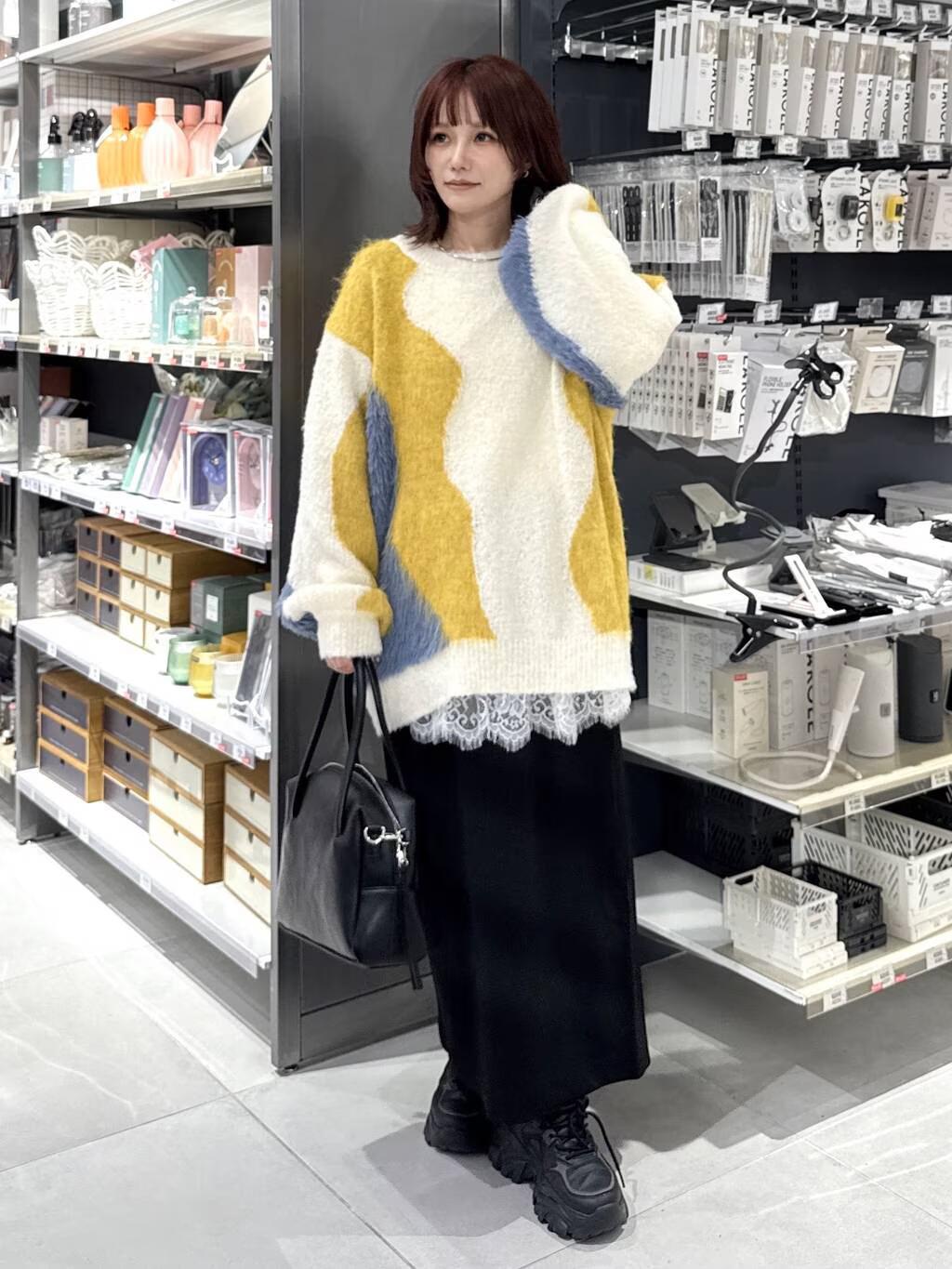 LAKOLEのインターシャ配色プルオーバーを使ったコーディネートを紹介します。｜Rakuten Fashion(楽天ファッション／旧楽天ブランドアベニュー)6469803