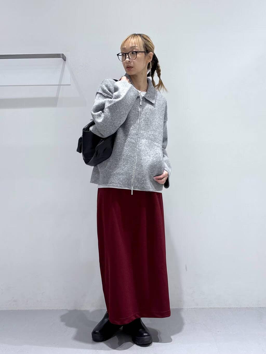 LAKOLEの襟付きZIPニットブルゾンを使ったコーディネートを紹介します。｜Rakuten Fashion(楽天ファッション／旧楽天ブランドアベニュー)6470026