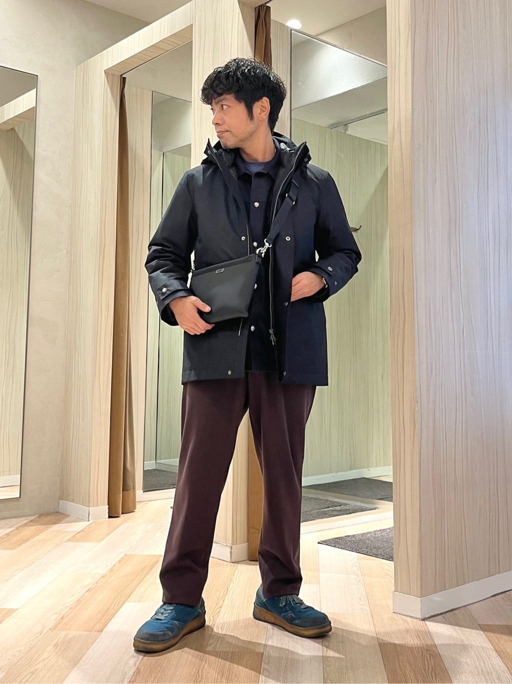 TAKEO KIKUCHIの【3WAY】グレンチェック ダウンライナー ブルゾンを使ったコーディネートを紹介します。｜Rakuten Fashion(楽天ファッション／旧楽天ブランドアベニュー)6473993