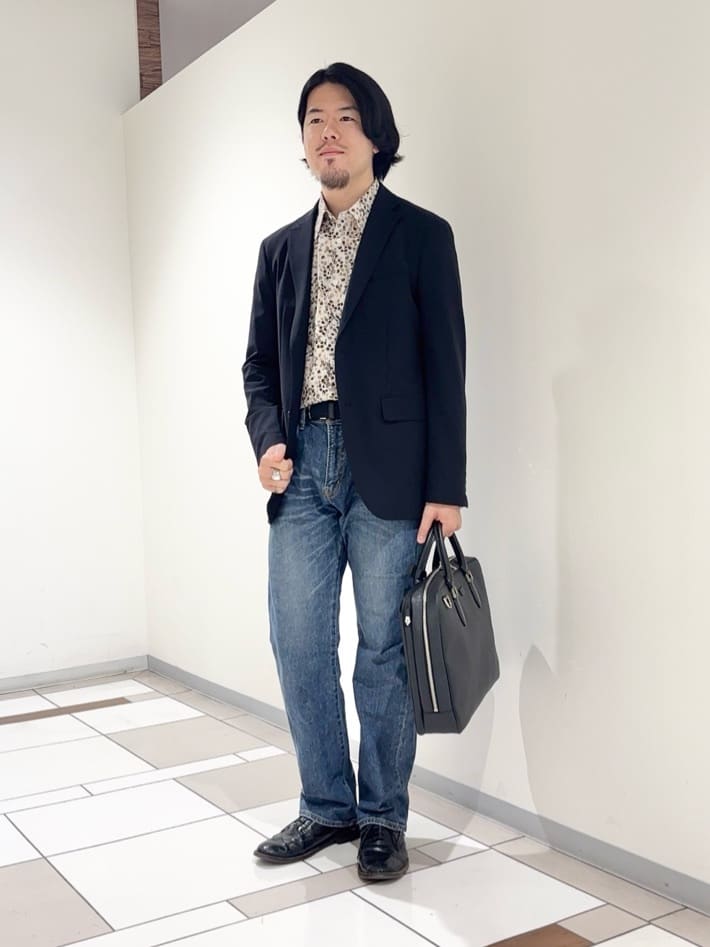 TAKEO KIKUCHIの【360°ストレッチ/セットアップ対応】None Of Stress ジャケットを使ったコーディネートを紹介します。｜Rakuten Fashion(楽天ファッション／旧楽天ブランドアベニュー)6474499