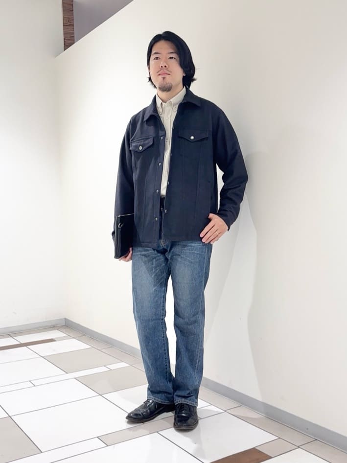 TAKEO KIKUCHIの【JUST ONE LAYER】ダウンファブリック ブルゾンを使ったコーディネートを紹介します。｜Rakuten Fashion(楽天ファッション／旧楽天ブランドアベニュー)6474501