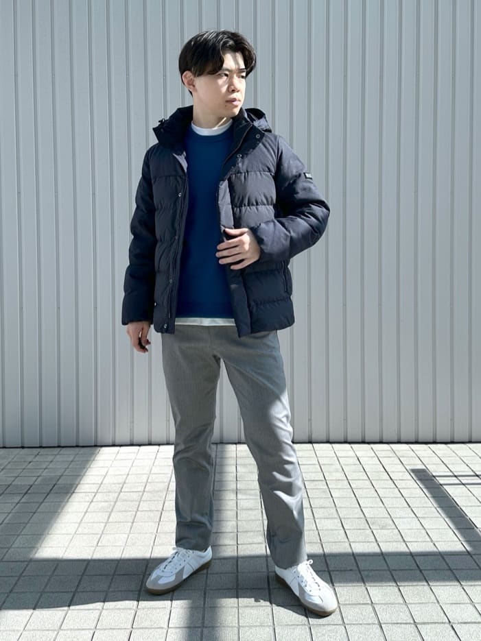 TAKEO KIKUCHIのカラーコンビ ダウンブルゾンを使ったコーディネートを紹介します。｜Rakuten Fashion(楽天ファッション／旧楽天ブランドアベニュー)6475104