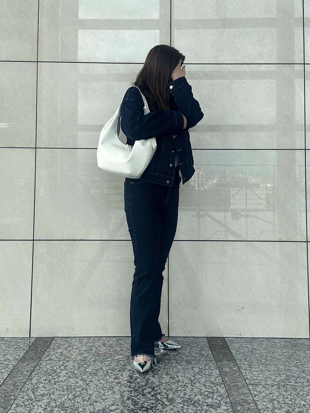 CHARLES & KEITH | パテント ポインテッドトゥスリングバックフラット