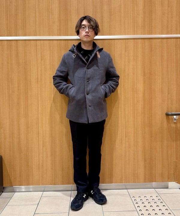 BEAMS HEARTのフーディー スタンドカラー コートを使ったコーディネートを紹介します。｜Rakuten Fashion(楽天ファッション／旧楽天ブランドアベニュー)6476915