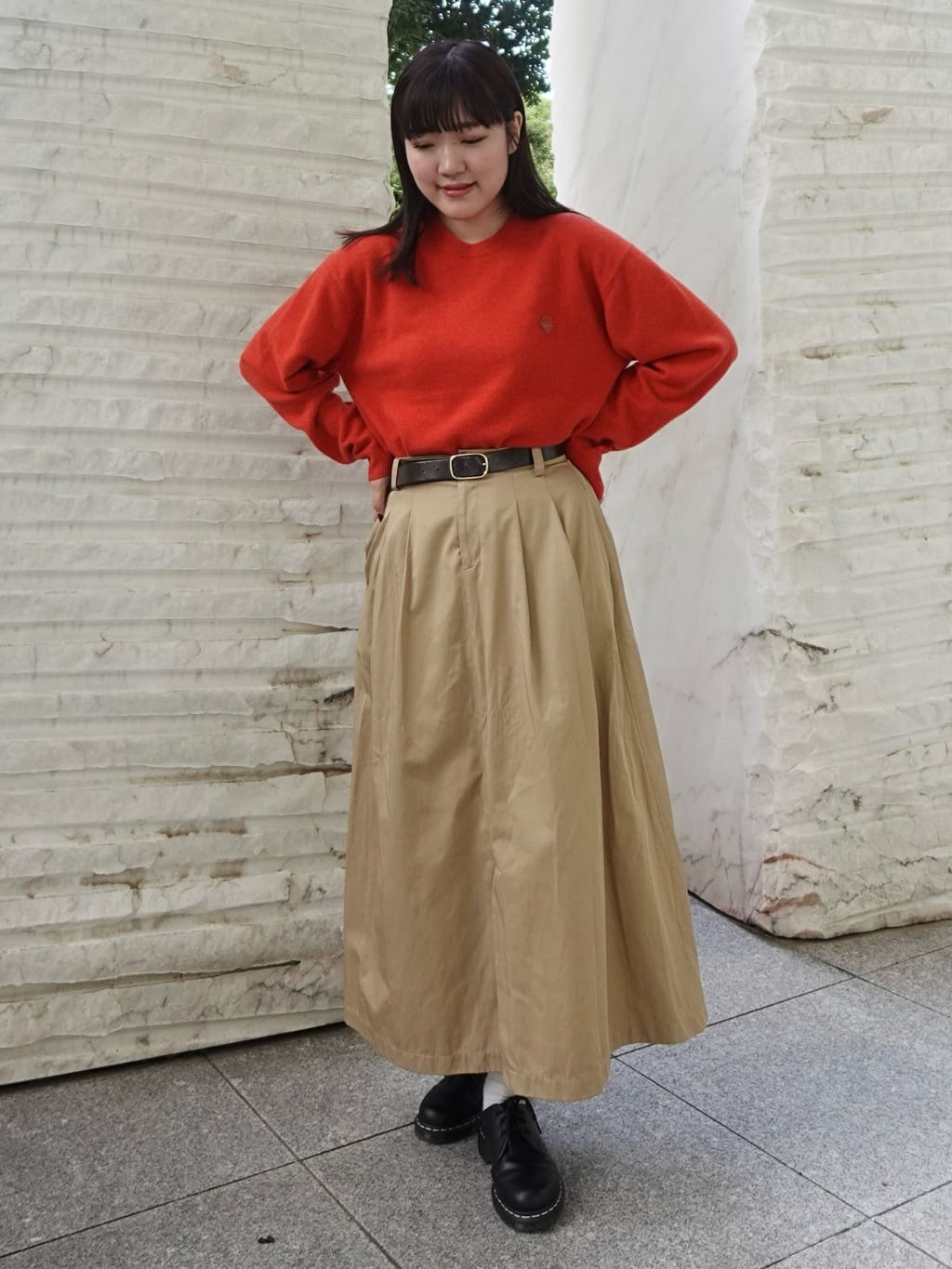 TAKEO KIKUCHIの【Air Palette Knit】ワンポイント カラーニット プルオーバーを使ったコーディネートを紹介します。｜Rakuten Fashion(楽天ファッション／旧楽天ブランドアベニュー)6479560