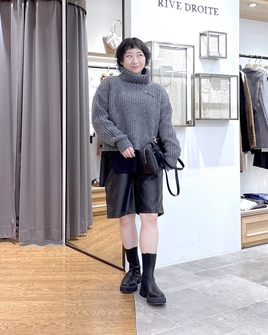 RIVE DROITEの【R.good(アールドットグッド)】ボリュームサイドゴア