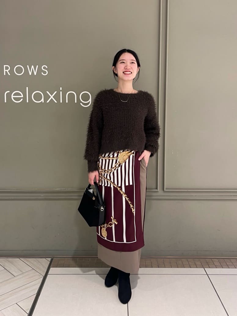 UNITED ARROWS LTD. OUTLETのフェザー ニット プルオーバー * ジャン 