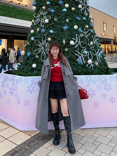 AS KNOW AS plusの♪2WAYアレンジ衿シングル ステンカラーオーバーロングコートを使ったコーディネートを紹介します。｜Rakuten Fashion(楽天ファッション／旧楽天ブランドアベニュー)6483040