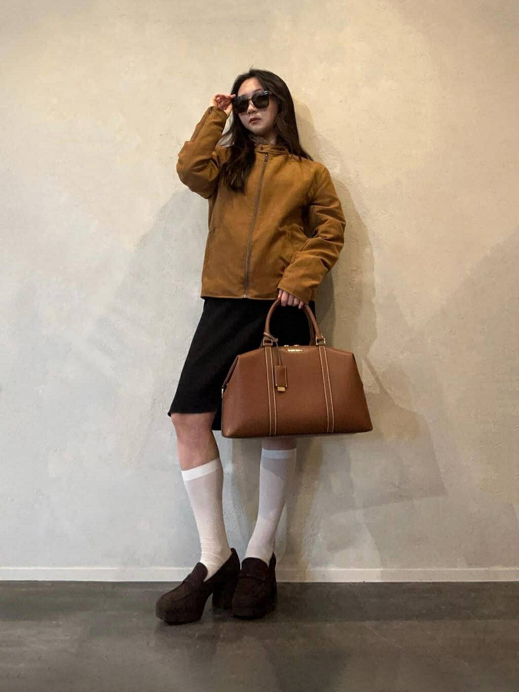 CHARLES & KEITH | Chance チャンス レザーボウリングバッグ | Rakuten