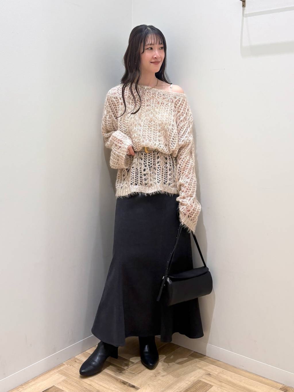 mysty womanのモヘヤライクスカシニットを使ったコーディネートを紹介します。｜Rakuten Fashion(楽天ファッション／旧楽天ブランドアベニュー)6485796