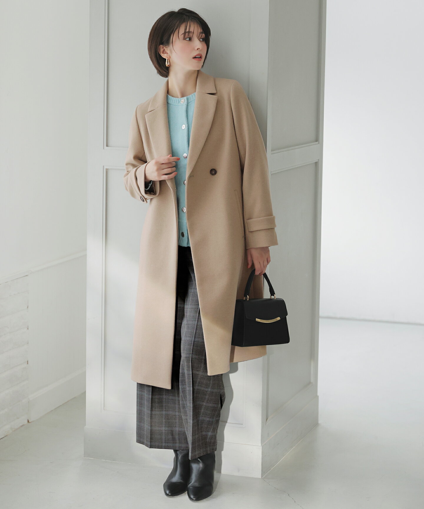 ANY SIS | ウールライクロング チェスターコート | Rakuten Fashion