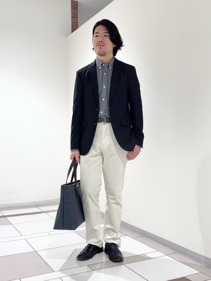 TAKEO KIKUCHIの【360°ストレッチ/セットアップ対応】None Of Stress ジャケットを使ったコーディネートを紹介します。｜Rakuten Fashion(楽天ファッション／旧楽天ブランドアベニュー)6486157