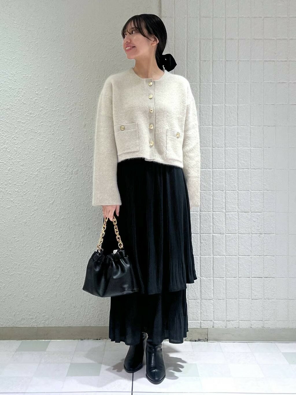 A part by | 【再入荷】ホソプリーツティアードスカート | Rakuten