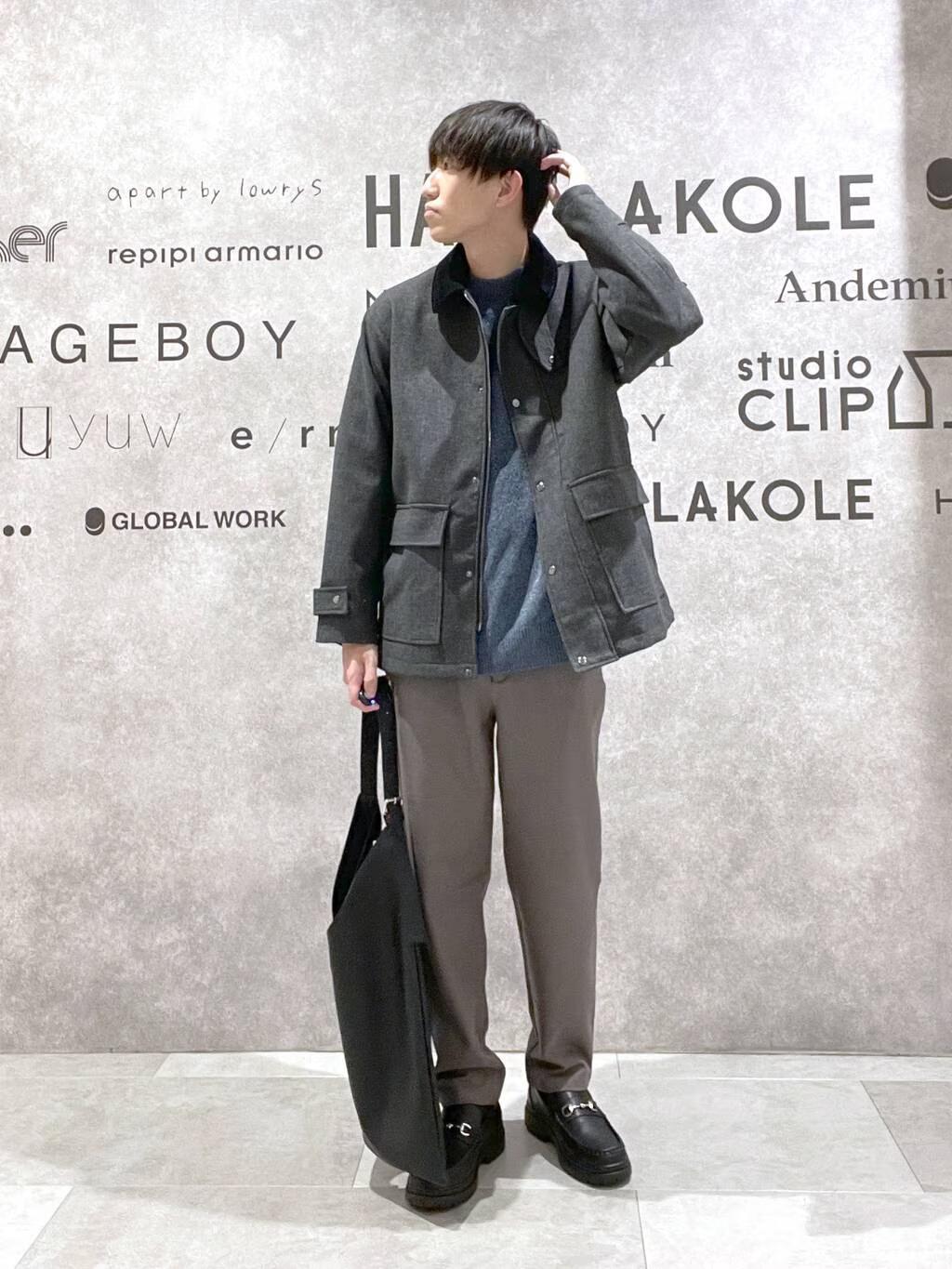 LAKOLEのウーリーテックハンティングブルゾンを使ったコーディネートを紹介します。｜Rakuten Fashion(楽天ファッション／旧楽天ブランドアベニュー)6489154