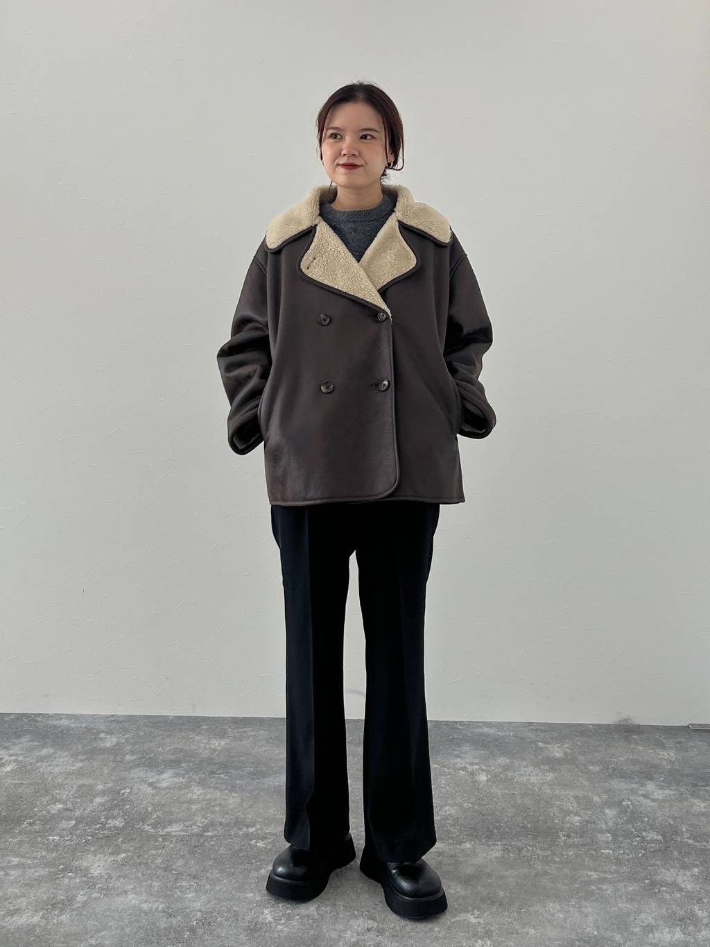 LOWRYS FARM | ムートンジャケット | Rakuten Fashion(楽天