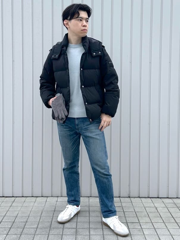 TAKEO KIKUCHIの【袖取り外し可】デタッチャブル ダウンブルゾンを使ったコーディネートを紹介します。｜Rakuten Fashion(楽天ファッション／旧楽天ブランドアベニュー)6490424