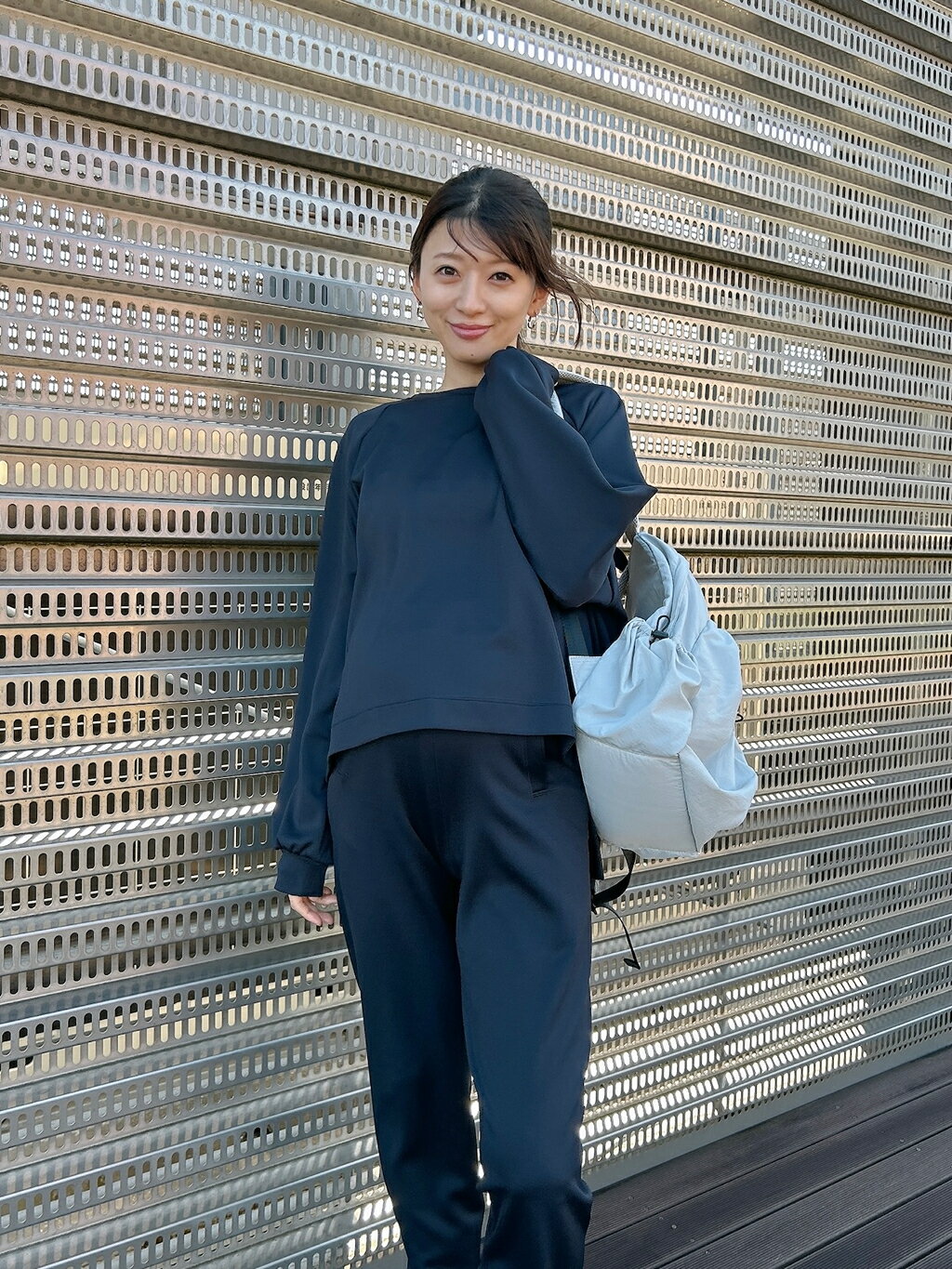 【美品】Julier ジュリエ　プランプストレッチギャザーパンツ　ネイビー　ヨガ Julier | プランプストレッチギャザーパンツ | Rakuten Fashion(楽天