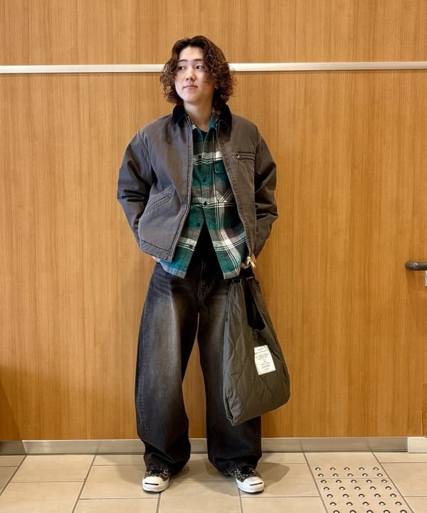 BEAMS HEARTのミニタリー キルト ハンドバッグを使ったコーディネートを紹介します。｜Rakuten Fashion(楽天ファッション／旧楽天ブランドアベニュー)6492633