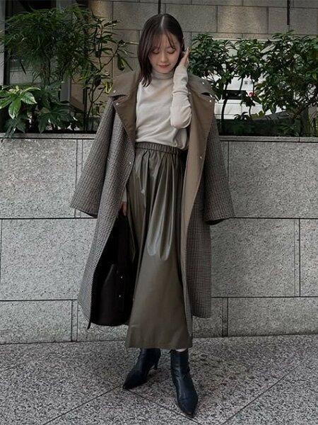 liesse 大草直子さんコラボコート➕エルメス フェイスパウダー Liesse | 【大草直子さんコラボ】リバーシブルコート | Rakuten