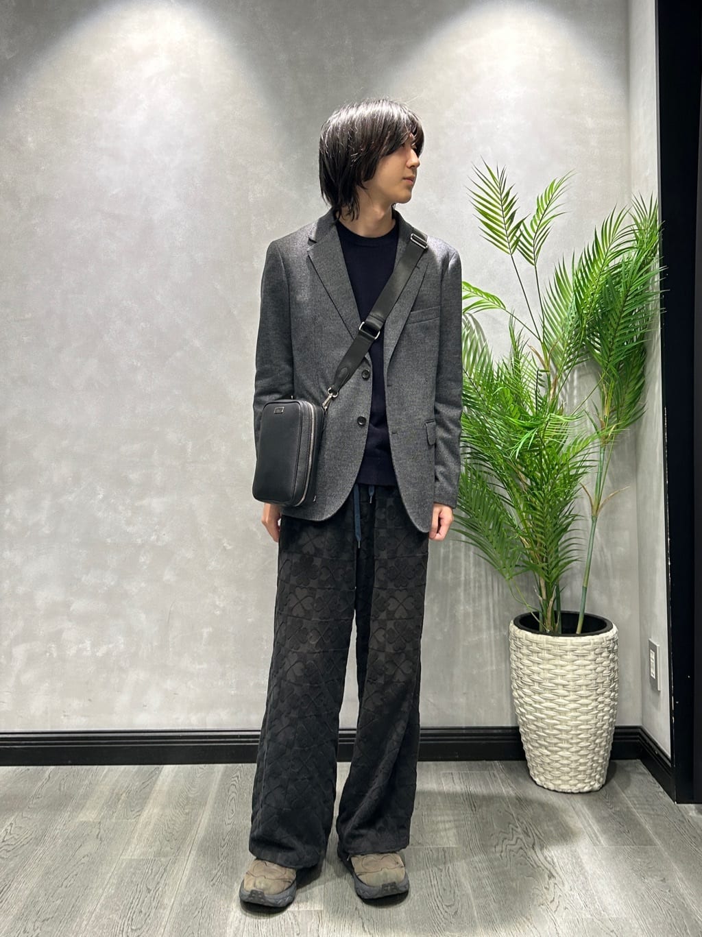 TAKEO KIKUCHIの【Sサイズ~】尾州織 ピンヘッドムリネ ジャケットを使ったコーディネートを紹介します。｜Rakuten Fashion(楽天ファッション／旧楽天ブランドアベニュー)6494504