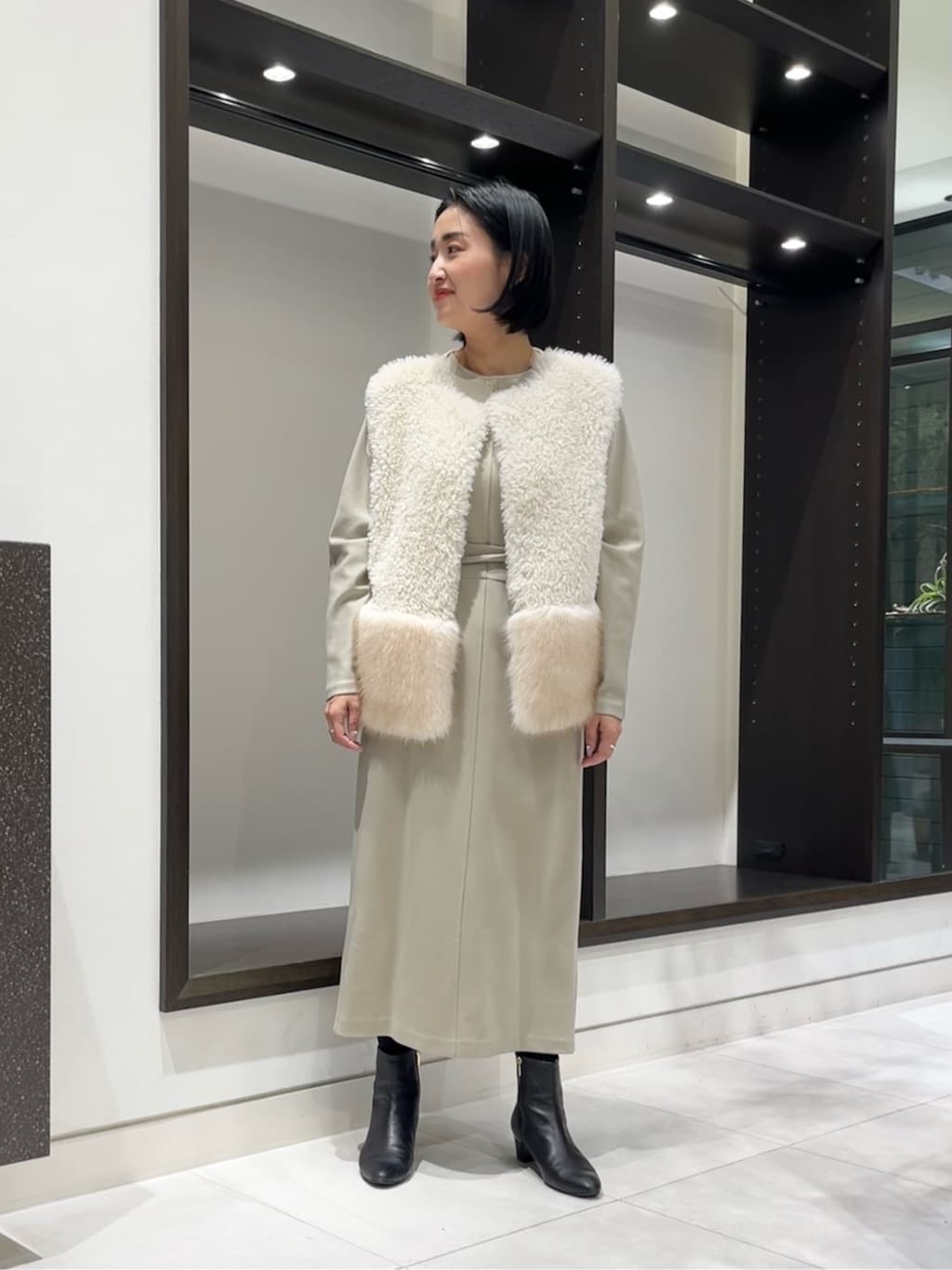 allurevilleのドルマンリボンワンピースを使ったコーディネートを紹介します。｜Rakuten Fashion(楽天ファッション／旧楽天ブランドアベニュー)6495204