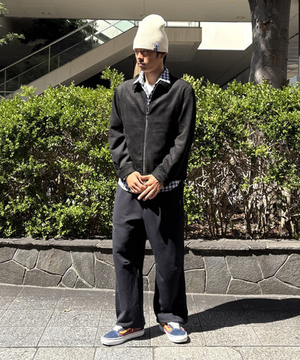 BEAMS HEARTのフェイクスエード ジップ ブルゾンを使ったコーディネートを紹介します。｜Rakuten Fashion(楽天ファッション／旧楽天ブランドアベニュー)6495726