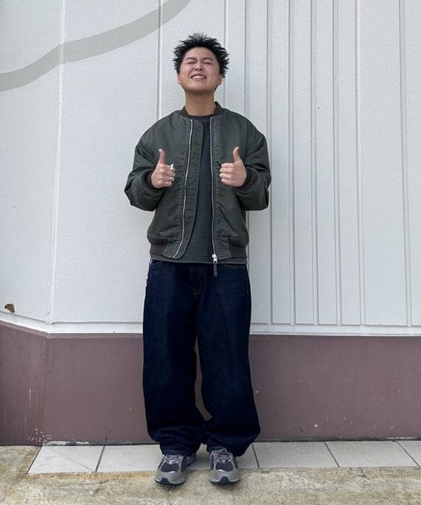 BEAMS HEARTのフェード MA-1を使ったコーディネートを紹介します。｜Rakuten Fashion(楽天ファッション／旧楽天ブランドアベニュー)6495740