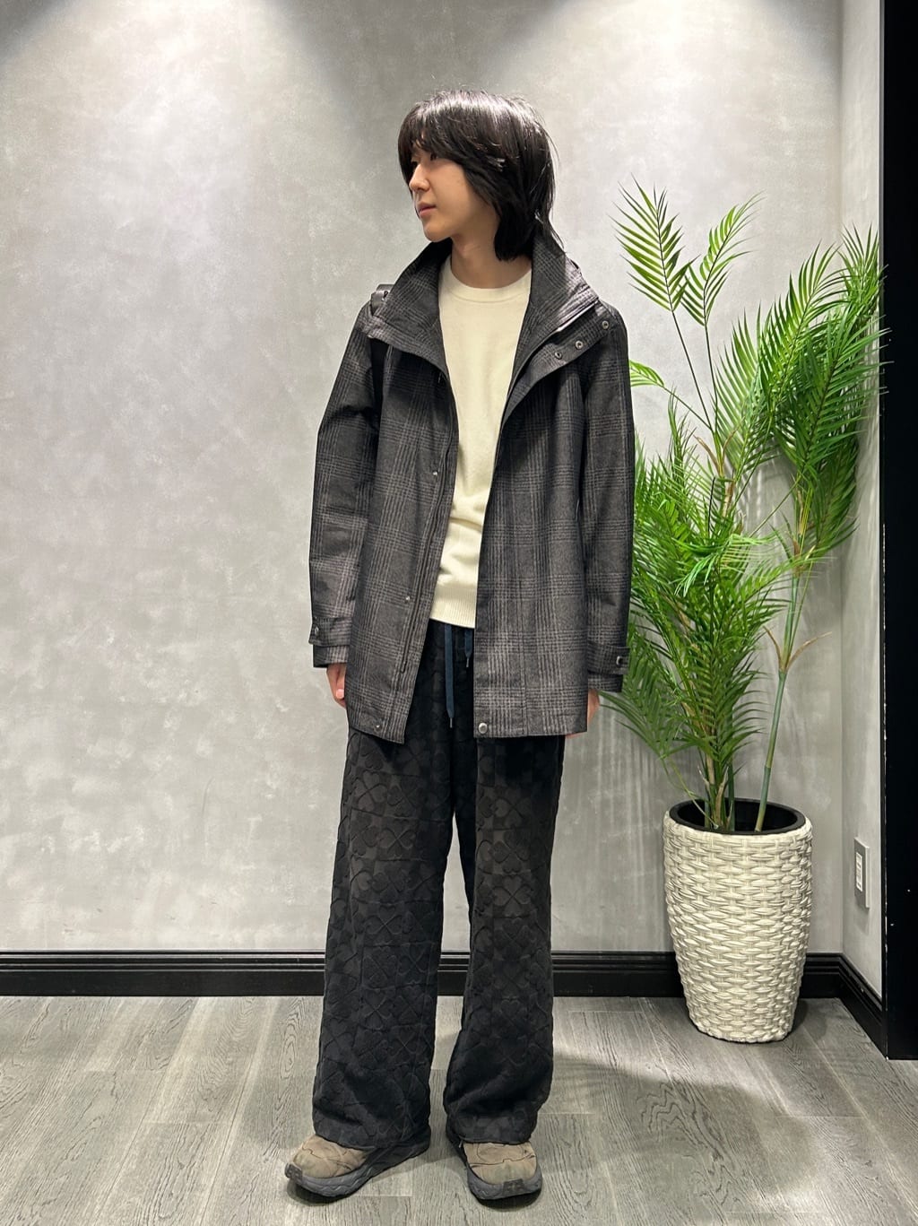 TAKEO KIKUCHIの【3WAY】グレンチェック ダウンライナー ブルゾンを使ったコーディネートを紹介します。｜Rakuten Fashion(楽天ファッション／旧楽天ブランドアベニュー)6497897