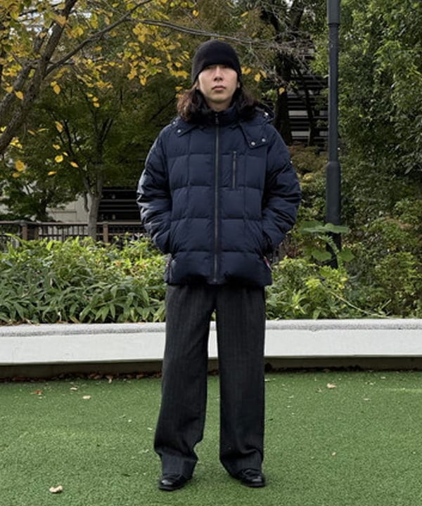 BEAMS HEARTの【4サイズ展開/定番/軽量/防風機能】キルト ダウン ジャケット 25AW (S～XLサイズ)を使ったコーディネートを紹介します。｜Rakuten Fashion(楽天ファッション／旧楽天ブランドアベニュー)6499317