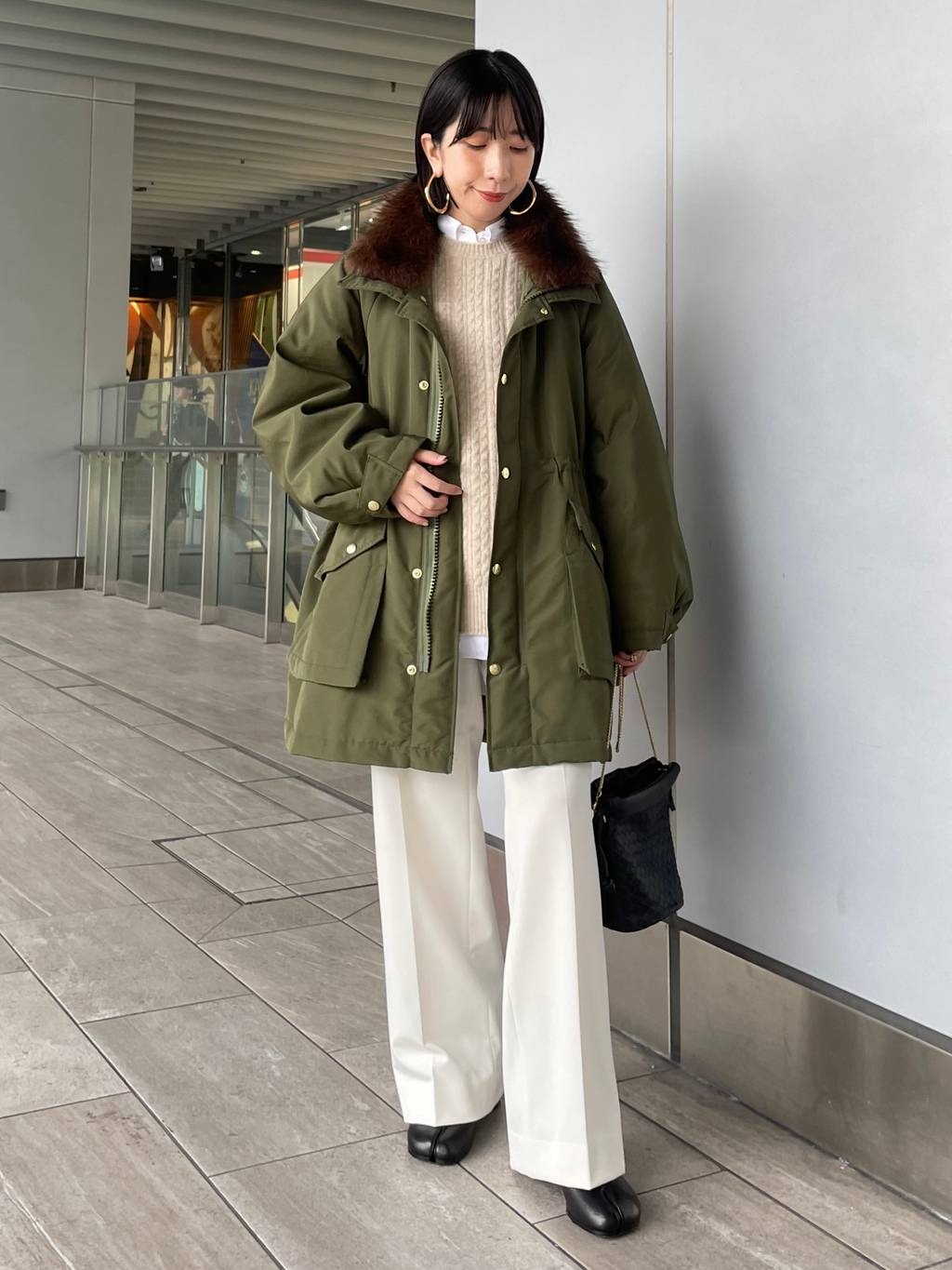 Curensologyの<CSG>オーバルピアスを使ったコーディネートを紹介します。｜Rakuten Fashion(楽天ファッション／旧楽天ブランドアベニュー)6500734