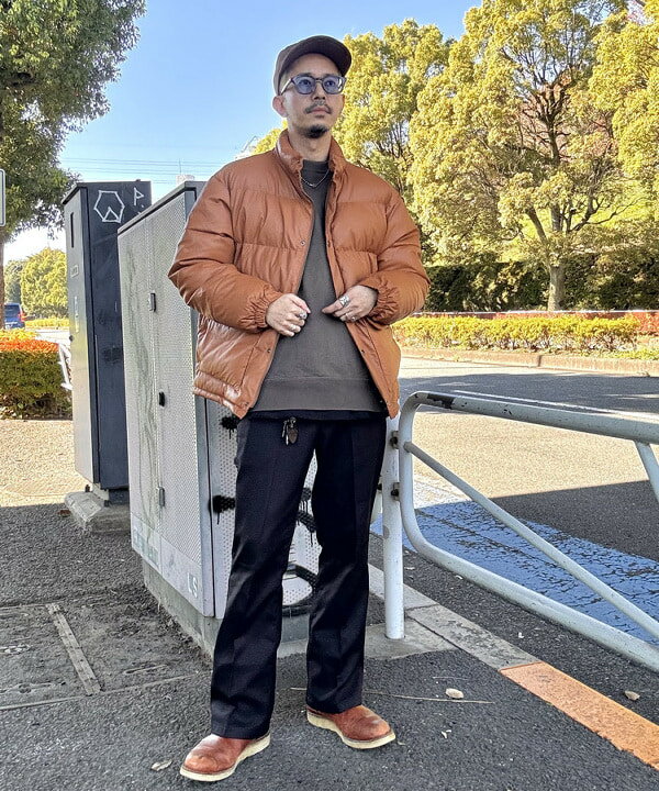 BEAMS HEARTのフェイクレザー 中綿 ブルゾンを使ったコーディネートを紹介します。｜Rakuten Fashion(楽天ファッション／旧楽天ブランドアベニュー)6502117