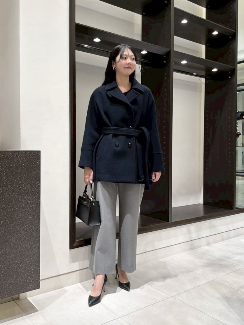 allurevilleの裏起毛マリンパンツを使ったコーディネートを紹介します。｜Rakuten Fashion(楽天ファッション／旧楽天ブランドアベニュー)6502316