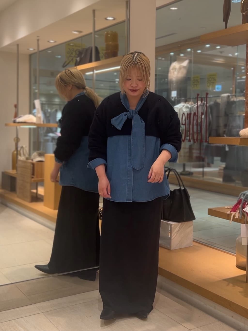 GALLARDAGALANTEの【3サイズ展開】ストレッチマキシタイトスカート2を使ったコーディネートを紹介します。｜Rakuten Fashion(楽天ファッション／旧楽天ブランドアベニュー)6503344