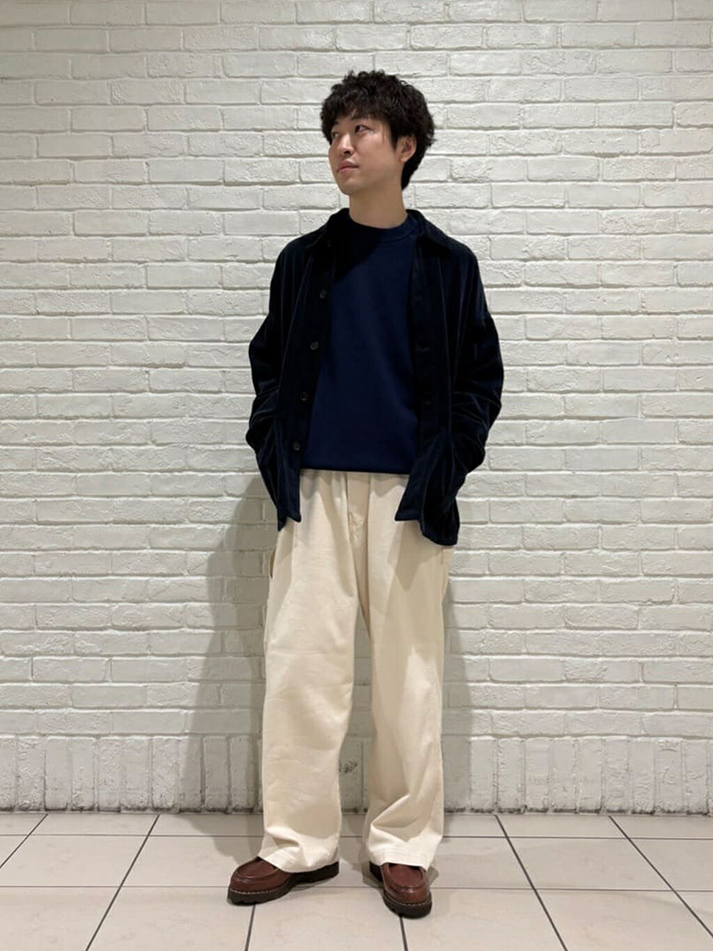 BshopのVETRA | コーデュロイ カバーオールジャケット MENを使った