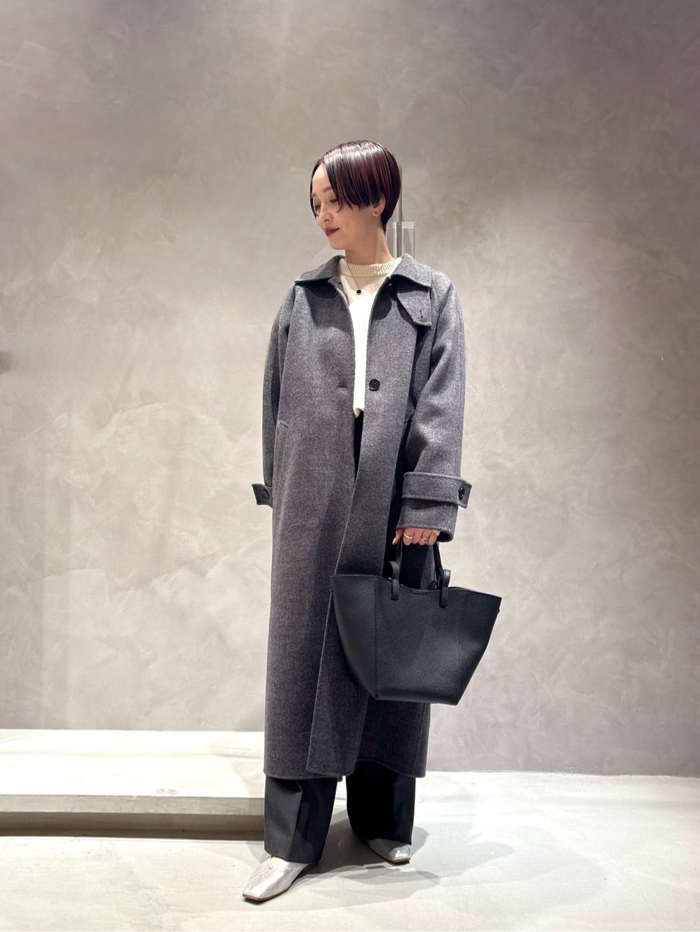 UNITED ARROWS LTD. OUTLET | リバー ステンカラー ロングコート