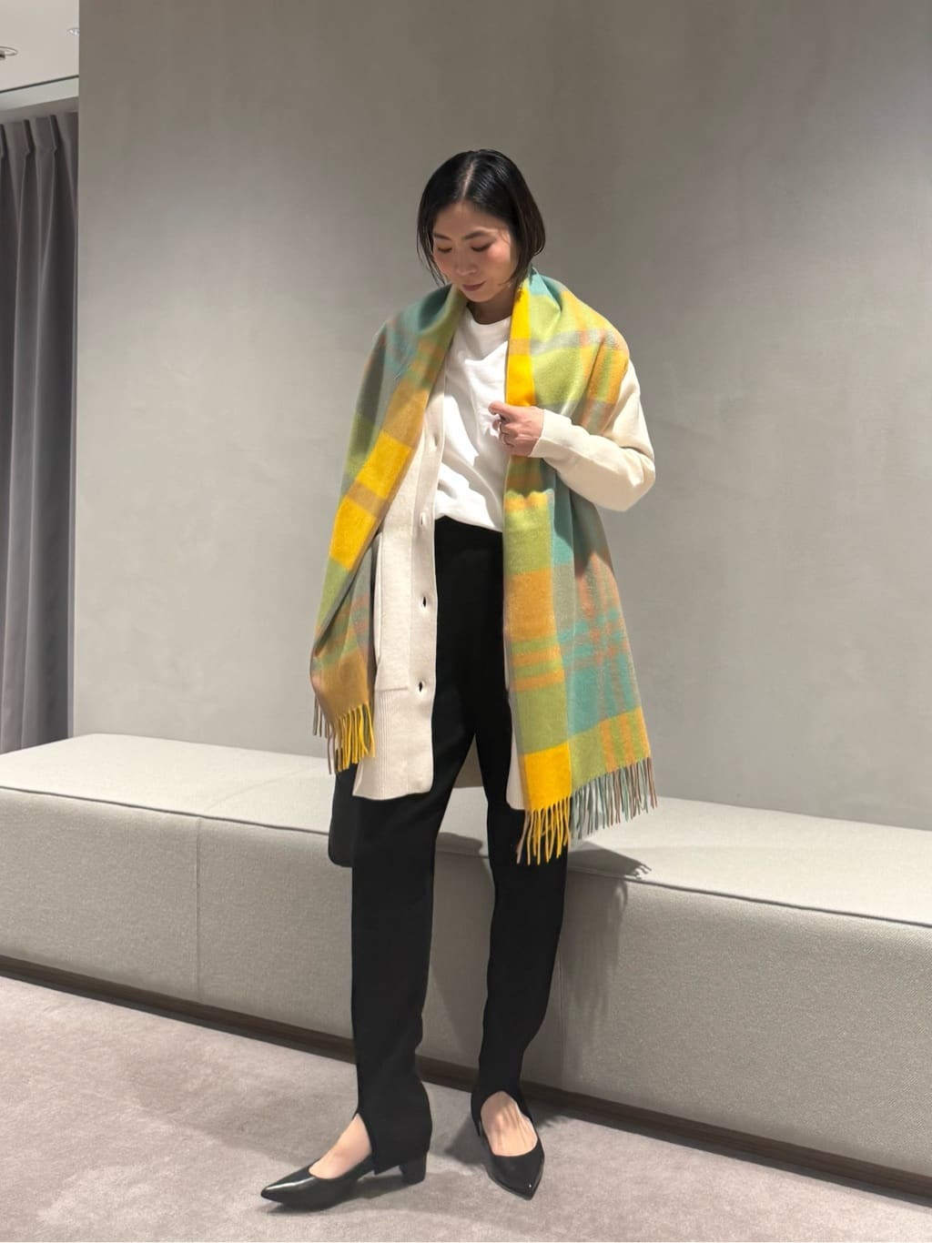 conte スリット ニットパンツ conte＞スリット ニットパンツ
