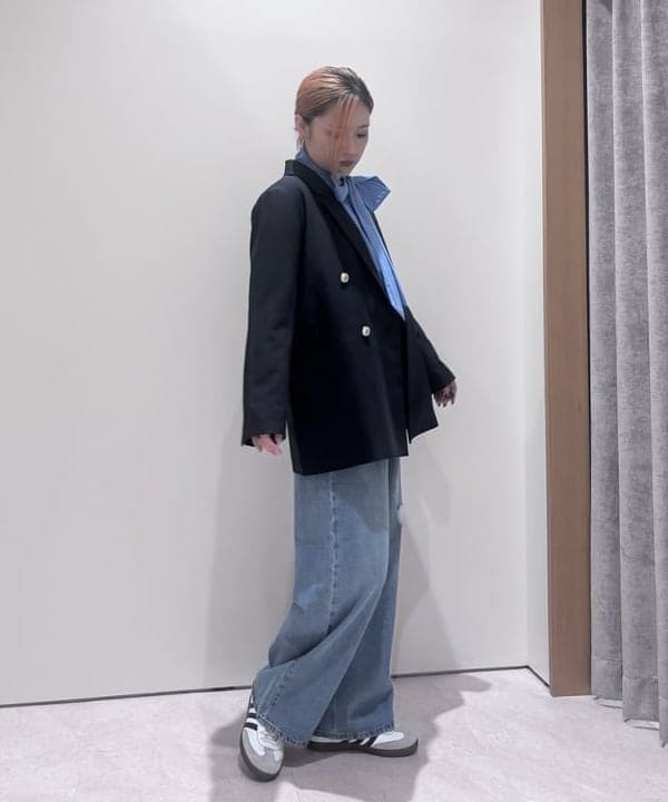 BEAMS HEARTの金ボタン ダブルジャケットを使ったコーディネートを紹介します。｜Rakuten Fashion(楽天ファッション／旧楽天ブランドアベニュー)6510050