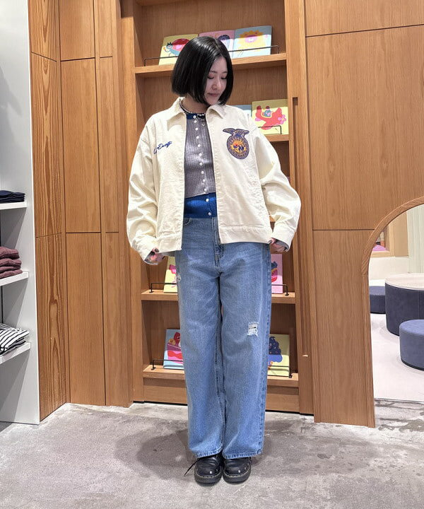 BEAMS HEARTのレイヤード風 リブ カーディガンを使ったコーディネートを紹介します。｜Rakuten Fashion(楽天ファッション／旧楽天ブランドアベニュー)6510052