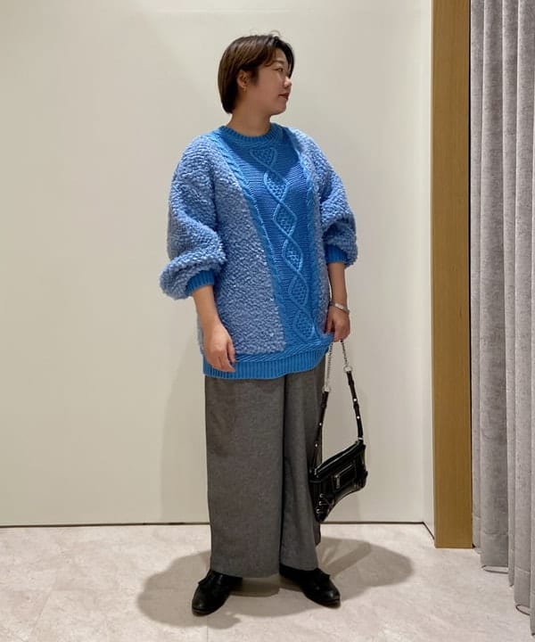 BEAMS HEARTのケーブル * ループ編み ニットを使ったコーディネートを紹介します。｜Rakuten Fashion(楽天ファッション／旧楽天ブランドアベニュー)6510068