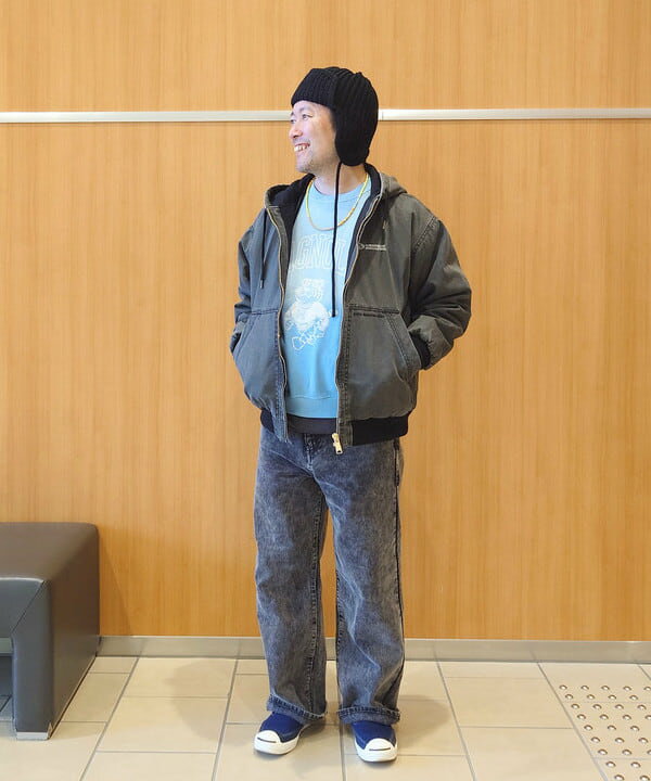 BEAMS HEARTのGMS コットンダック パーカーを使ったコーディネートを紹介します。｜Rakuten Fashion(楽天ファッション／旧楽天ブランドアベニュー)6510098