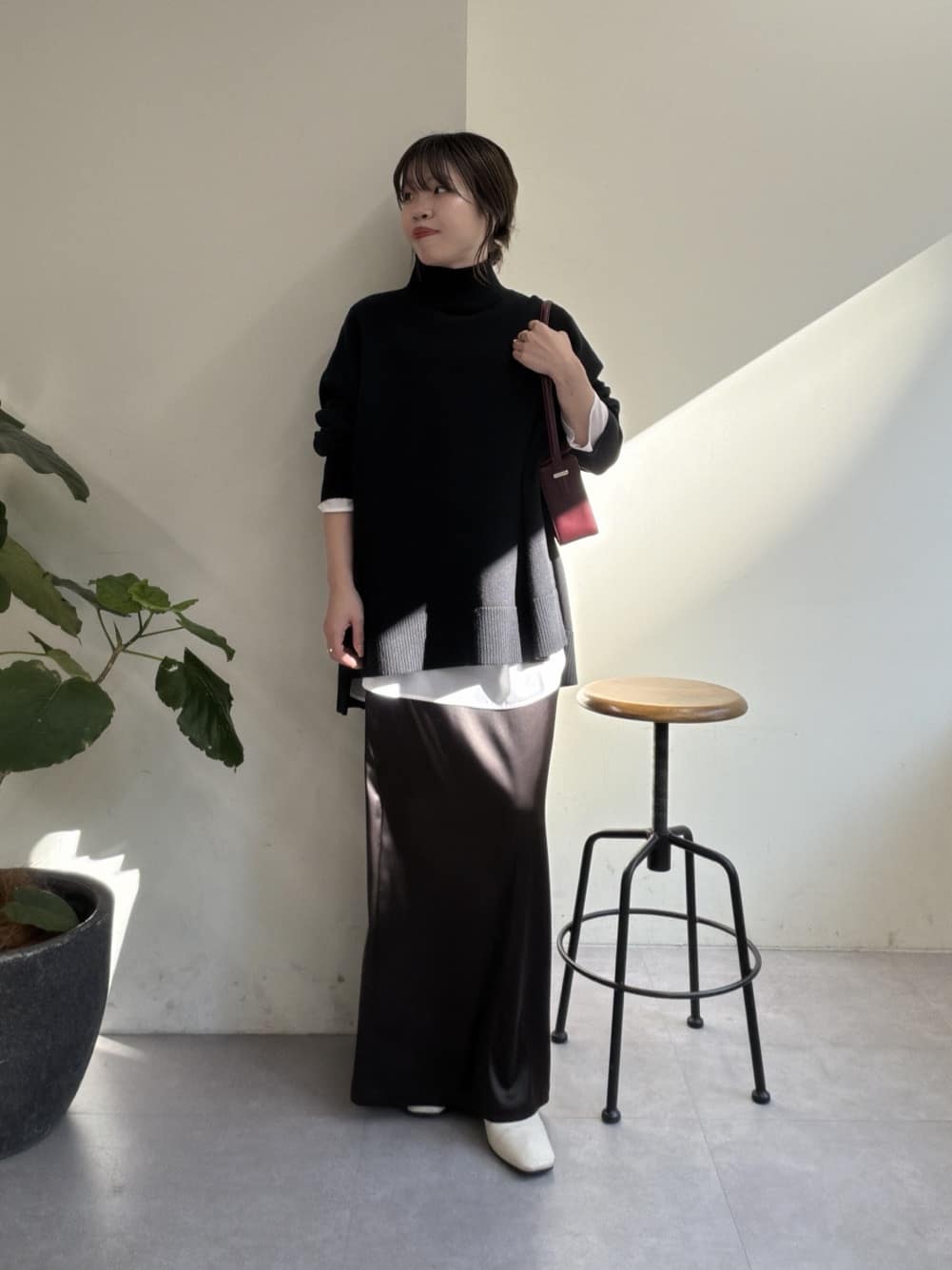 GALLARDAGALANTEのラウンドブラウスTeeを使ったコーディネートを紹介します。｜Rakuten Fashion(楽天ファッション／旧楽天ブランドアベニュー)6510557