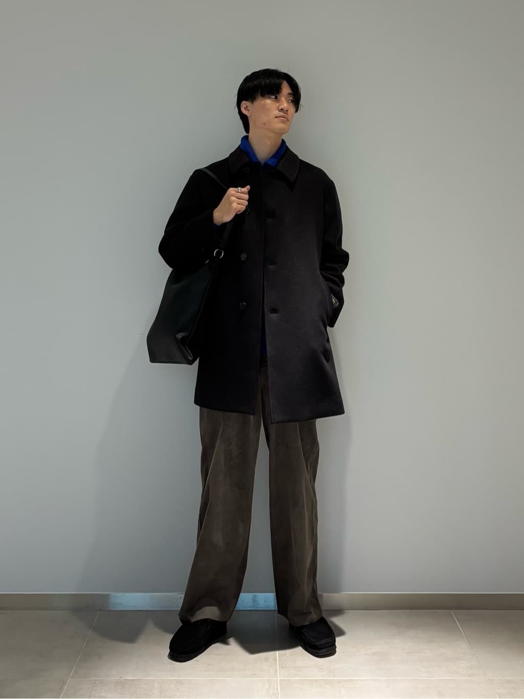 UNITED ARROWS LTD. OUTLET | 120S メルトン チェック バルカラー