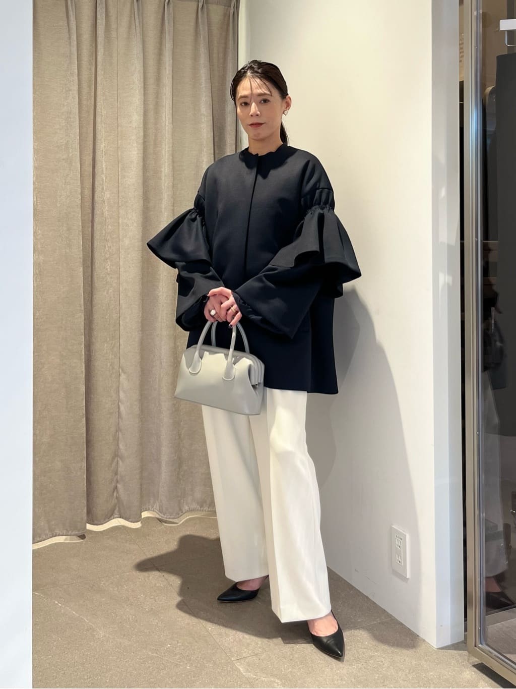 【人気商品】UNITED ARROWS SPONGY フレアスリーブ コート SPONGY フレアスリーブ コート