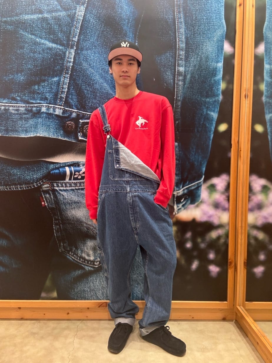 Levi's | オーバーオール ダークインディゴ | Rakuten Fashion(楽天
