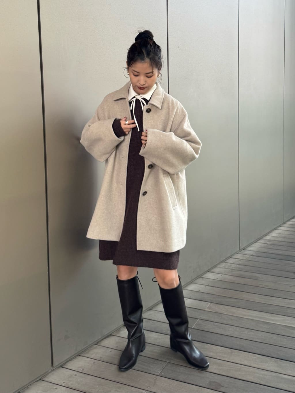 N. Natural Beauty Basic* | ステンカラーミディコート | Rakuten