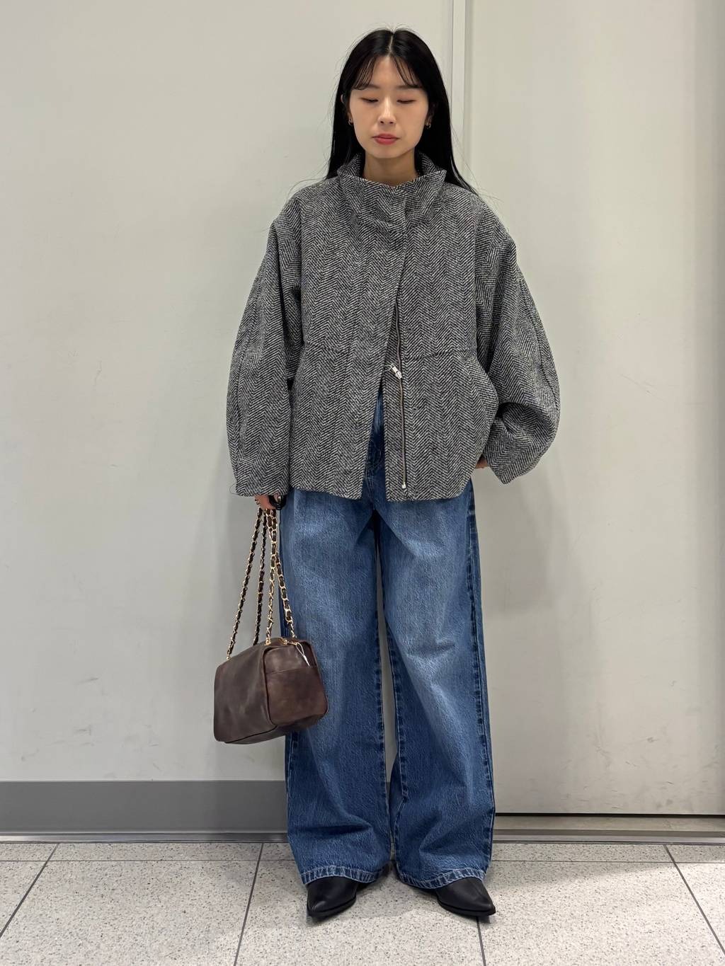 LOWRYS FARM | ウーリーテックスタンドブルゾン | Rakuten Fashion