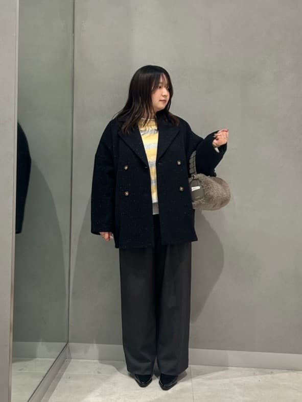 Vinのツイルコクーンシルエットパンツを使ったコーディネートを紹介します。｜Rakuten Fashion(楽天ファッション／旧楽天ブランドアベニュー)6519369