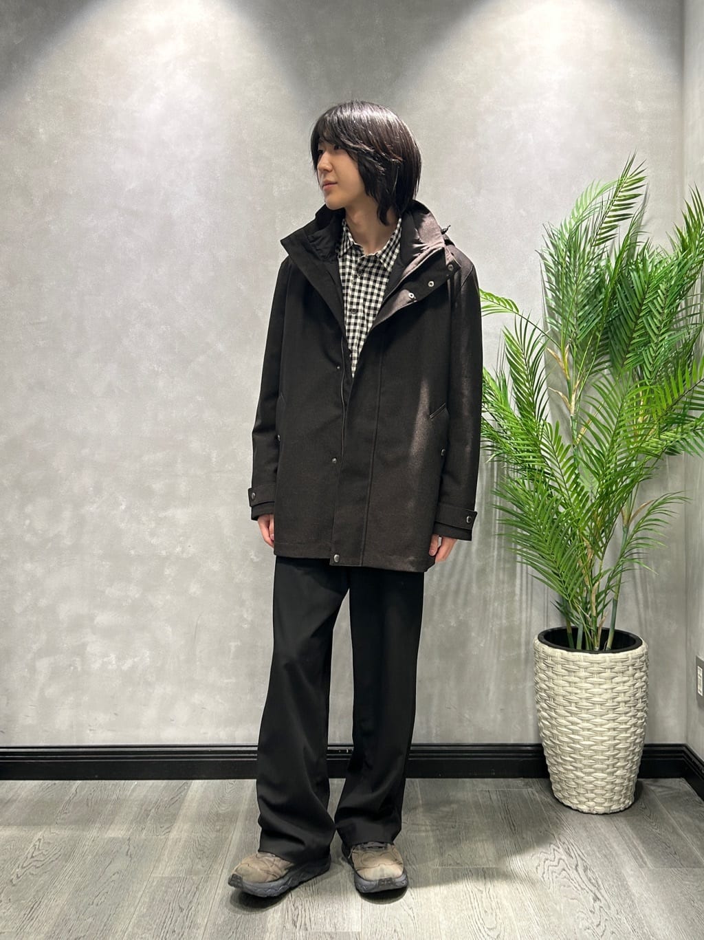 TAKEO KIKUCHIのマルチギンガムチェック シャツを使ったコーディネートを紹介します。｜Rakuten Fashion(楽天ファッション／旧楽天ブランドアベニュー)6520527